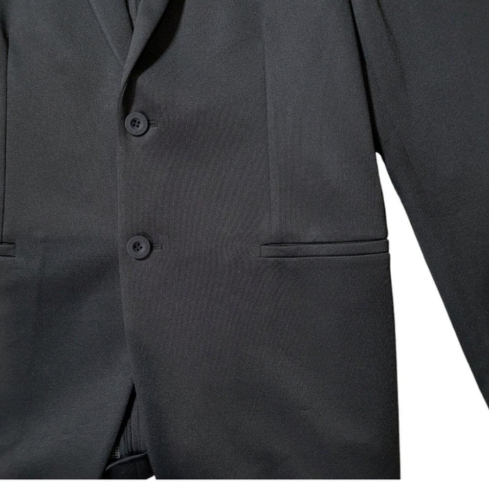 Patrizia Pepe Men's Black ltalian Designer Blazer EU 52 / US 42 Modern Fit - Picture 4 of 14